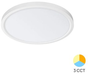 Φωτιστικό Οροφής Braytron BP07-00380 Λευκό (White) CCT3
