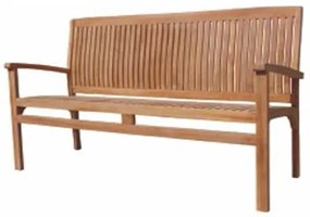 BLIUMIS Καναπές TEAK με μπράτσα 120*40*50cm 5055 G