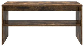 Έπιπλο Τηλεόρασης Καπνιστή Δρυς 80x40x40 εκ. Επεξ. Ξύλο 859113