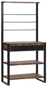 vidaXL Ράφι κουζίνας Πολύχρωμο 80 x 40 x 160 cm