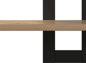vidaXL Κρεμαστά ράφια Artisan Δρυς 40 x 15 x 40 εκ Επεξεργασμένο Ξύλο