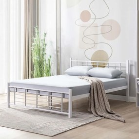 Κρεβάτι K01 (Για Στρώμα 120x200cm) 319HBV1145 120x200x95cm White Ημίδιπλο