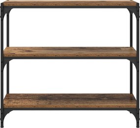 vidaXL Βιβλιοθήκη Παλιό Ξύλο 80 x 33 x 70,5 εκ.