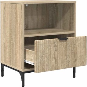 vidaXL Κομοδίνο Sonoma Δρυς 49 x 36 x 61 εκ Επεξεργασμένο ξύλο