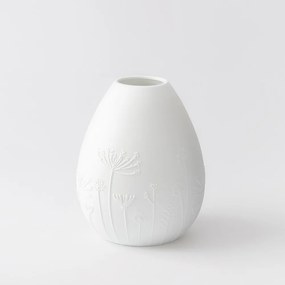 Βάζο Πορσελάνινο Floral RD0017493 Φ16x20cm White Raeder Πορσελάνη