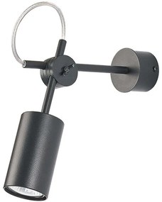 Φωτιστικό Τοίχου Eye I 5655 Graphite Nowodvorski Metal