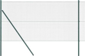 vidaXL Συρματόπλεγμα Σταθερού Εδάφους 50 x 1,2 m Πράσινο Δίχτυ