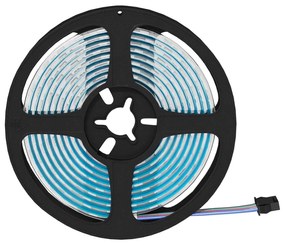 vidaXL Λωρίδα LED 2 pcs Μαύρο και Διαφανές 210 x 0,8 x 0,3 εκ.