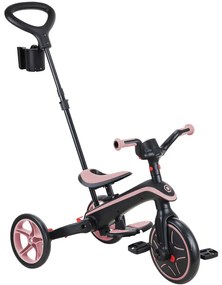 Globber Τρίκυκλο Trike Explorer Foldable 4in1 Pastel Pink