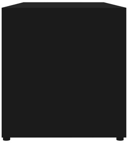 Έπιπλο Τηλεόρασης Μαύρο 80 x 34 x 36 εκ. από Μοριοσανίδα - Μαύρο