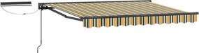 vidaXL Ηλεκτρικό Αναδιπλούμενο Σκίαστρο 3 x 2,5 μ