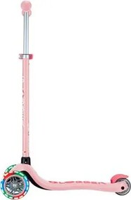 Globber Scooter Primo Plus Lights Pastel Pink