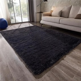 United Carpet Σετ Χαλία Κρεβατοκάμαρος 3τμχ Shaggy/Γούνα - FurX Ανθρακί