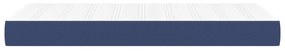 vidaXL Στρώμα με Pocket Springs Μπλε 120x190x20 εκ. Υφασμάτινο