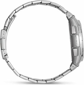 Ανδρικά Ρολόγια Casio WVA-M650D-1AER Μαύρο Γκρι Ασημί