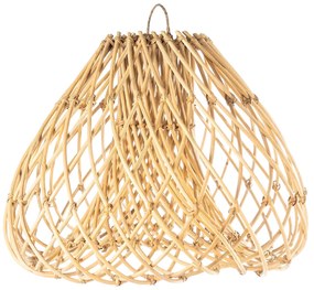 Ceiling Light S Line Ø64cm Rattan Χειροποίητο Κρεμαστό S1763-00N3