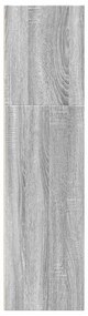Βιβλιοθήκη Γκρι Sonoma 60x30x114 cm Ξύλινη κατασκευή - Γκρι