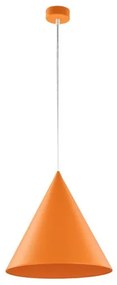 Κρεμαστό Φωτιστικό Οροφής E27 15W IP20 Cono TK Lighting-3280-Πορτοκαλί 3280