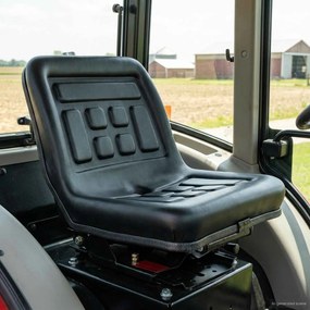 VidaXL Κάθισμα τρακτέρ με ανάρτηση Μαύρο 39,5 x 52 x 43 εκ.