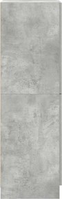 vidaXL Ντουλάπι κουζίνας Σκυρόδεμα Γκρι 38x41,5x131,5 cm