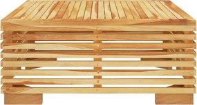 vidaXL Σαλόνι Κήπου Σετ 2 Τεμαχίων από Μασίφ Ξύλο Teak
