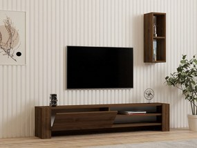 Έπιπλο Τηλεόρασης Καρυδί GRECLO 160x26.8x33
