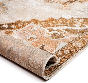 Χαλί (140x200) Βιοκαρπέτ Naf Naf Amaro S373A Brown
