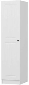 Ντουλάπα Μονόφυλλη Minar Kale 506MNR3640 45x52x210cm White Μονόφυλλη