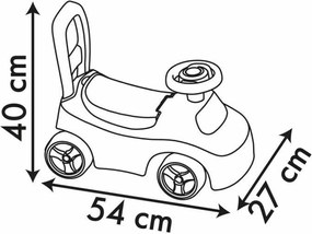 Αυτοκινητάκι Smoby Peppa Pig 2 σε 1