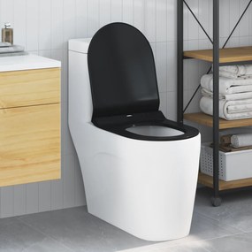 vidaXL Λεκάνη Μαύρο 48.5 x 36 x 5 εκ. Πολυπροπυλένιο