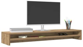 vidaXL Βάση Οθονών Artisan Δρυς 100 x 24 x 13 εκ. από Επεξ. Ξύλο