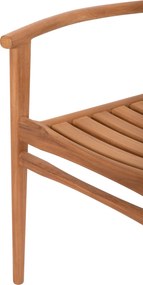 ΠΟΛΥΘΡΟΝΑ MOOSEN HM9936 ΜΑΣΙΦ ΞΥΛΟ TEAK ΣΕ ΦΥΣΙΚΟ 59x60x78,5Υ