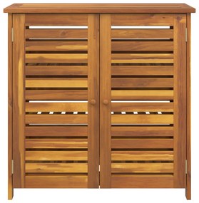 vidaXL Ντουλάπι Κήπου Καστανό 78 x 36.5 x 78cm Καμπούντα ξύλο ακακίας
