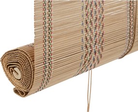 Τυφλωτή DKD Home Decor Πολύχρωμο Bamboo 120 x 2 x 230 cm