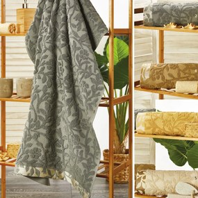 Πετσέτες Μπάνιου (Σετ 2τμχ) Whitegg T060 550gsm Μπεζ