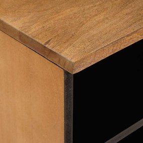 vidaXL Ντουλάπι TV Ανοιχτό καφέ 105 x 33 x 46 εκ Μασίφ ξύλο μάνγκο