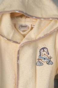 ΜΠΟΥΡΝΟΥΖΙ Με Κέντημα bebe Airplane 158 SIZE:02 Εκρού 100% Cotton - DIMcol