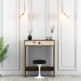 Μίνι τραπέζι μακιγιάζ 70x84x71 cm - Καρυδιά 3