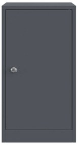 vidaXL γραμματοκιβώτιο Ανθρακί 30 x 23 x 55 εκ. Ατσάλι