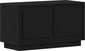 vidaXL Ντουλάπι TV 80 x 35 x 45 cm Μαύρη δρυς Επεξεργασμένο ξύλο