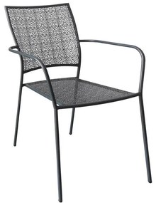 Outdoor Chair 88801 Fylliana Grey 56x56x89 cm