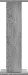 vidaXL Βάσεις Ηχείων 2 Τεμ. Γκρι Sonoma 30x30x80εκ. Επεξεργασμένο Ξύλο