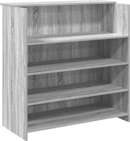 vidaXL Γραφείο υποδοχής 100x50x103,5 εκ. Επεξεργασμένο Ξύλο