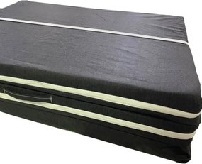 Στρώμα αφρού πτυσσόμενο για δάπεδο Μονό 180x80x6 cm