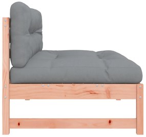 vidaXL Καναπές Μεσαίος 120 x 80 εκ. από Μασίφ Ξύλο Ψευδοτσούγκας