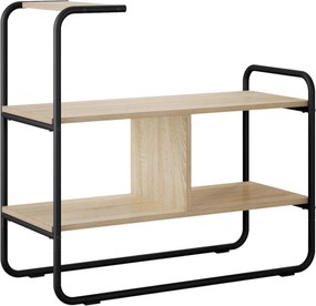 vidaXL Τραπέζι κονσόλας Sonoma Δρυς 80 x 35 x 75 cm Επεξεργασμένο Ξύλο
