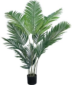 Τεχνητό Φυτό Areca Palm Tree 20009 Φ150x160cm Green Globostar Πολυαιθυλένιο,Ύφασμα