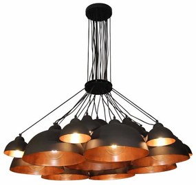 Κρεμαστό Φωτιστικό Οροφής 8xE27 7xE14 Conall Homelighting-77-4147-Λευκό 77-4147
