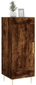 vidaXL Ντουλάπι Καπνιστή Δρυς 34,5 x 34 x 90 εκ. Επεξεργασμένο Ξύλο
