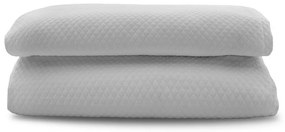 Κουβέρτα Πικέ Ξενοδοχείου Ρόμβος 713961 Light Grey Υπέρδιπλo 240x260cm Βαμβάκι-Πολυέστερ